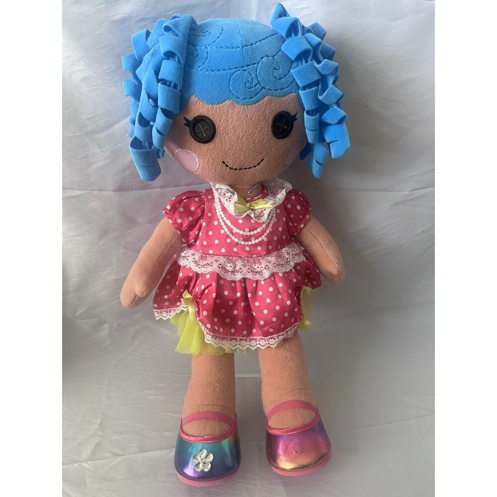 Build A Bear 20" Lalaloopsy Mittens Fluff N Stuff Doll Plush Blue W/Outfit 2021